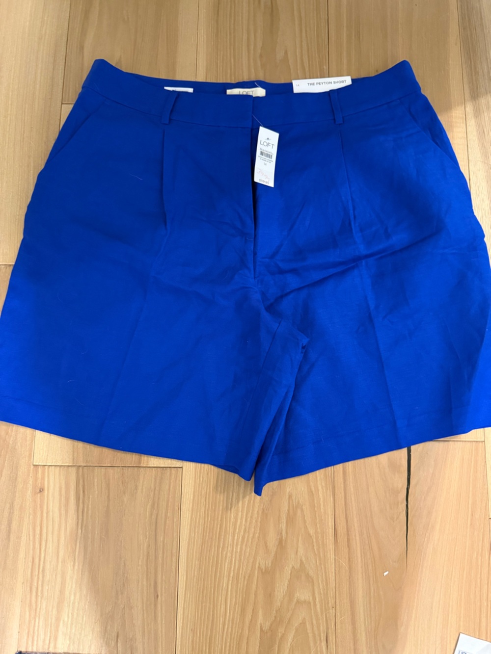 Loft Peyton Short in Linen Blend NWT
